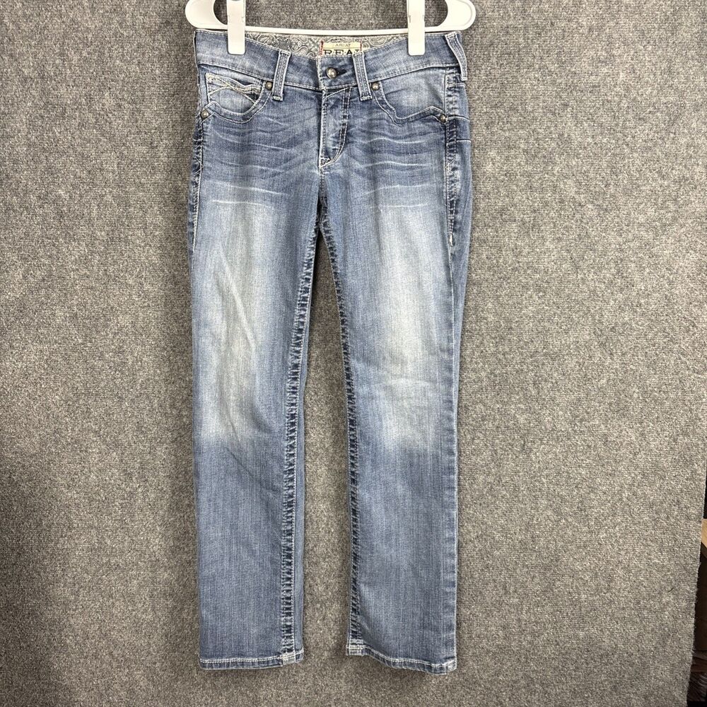 ARIAT REAL Jeans Womens Size 28 Short Straight